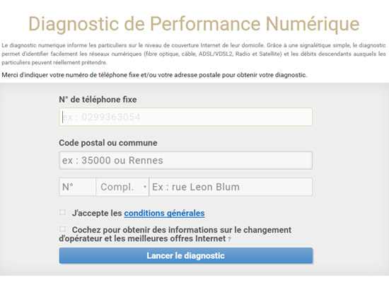 Exemple de Diagnostice de Performance Numérique
