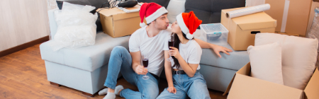 Organiser son déménagement pendant Noël